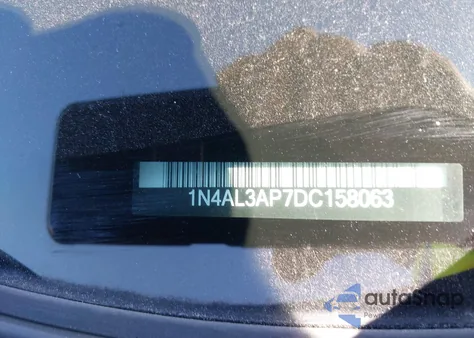 2013 Nissan Altima 2.5 S from USA, damaged, VIN 1N4AL3AP7DC158063